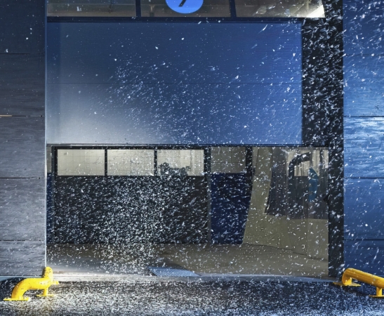 Панорамные ворота AluTherm в Апшеронске