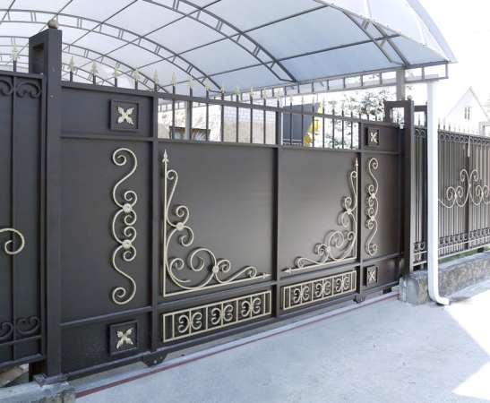 Металлические ворота в Апшеронске