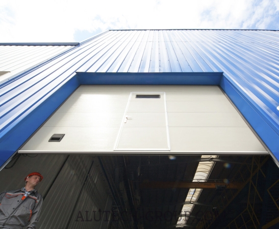 Промышленные ворота Алютех Protrend в Апшеронске