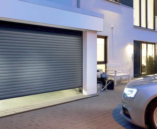 Ворота из роллетного профиля в Апшеронске