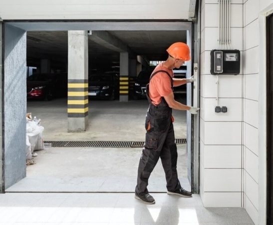 Замер ворот в Апшеронске